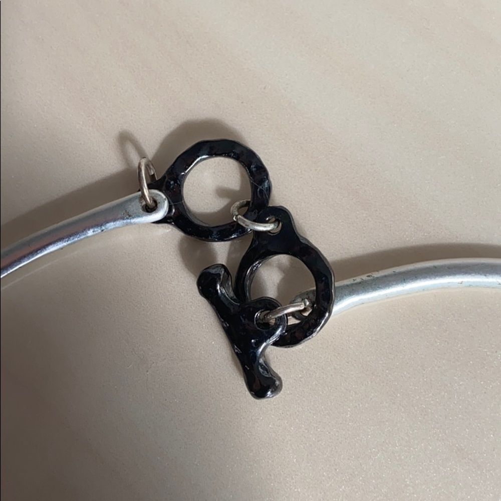 Modernist Unique Statement Necklace - image 4